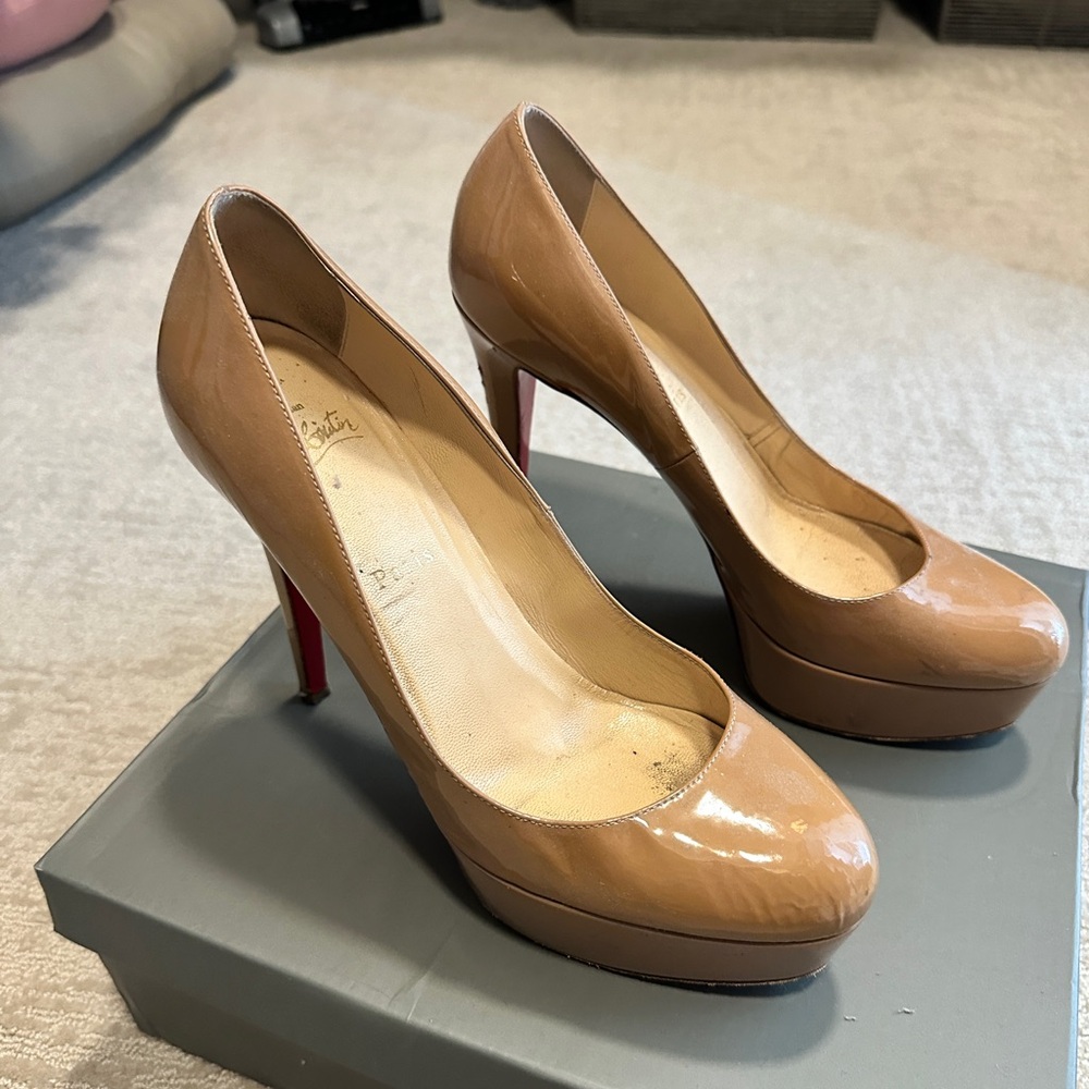 Patent leather Christian Louboutin heels